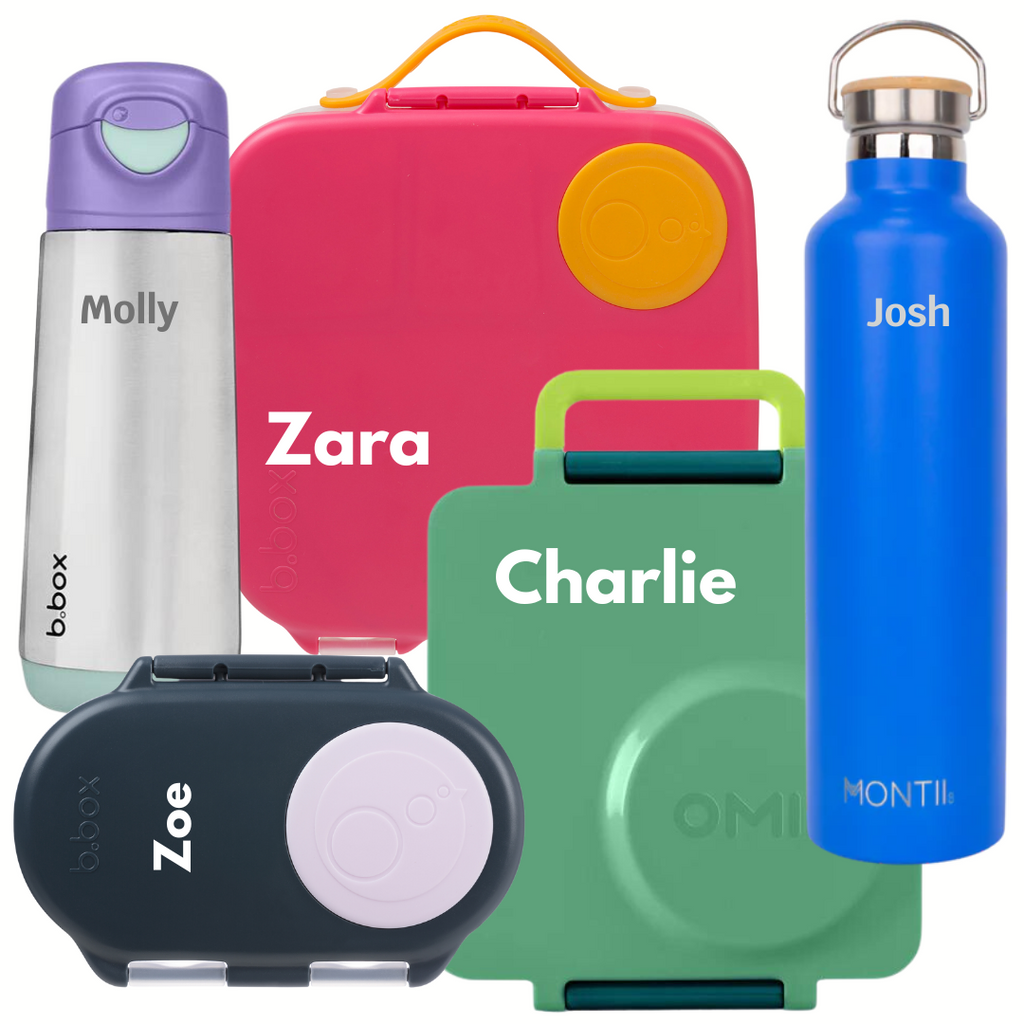 Unveiling the Benefits of Personalized Names on Kids' Lunchboxes and Drink Bottles