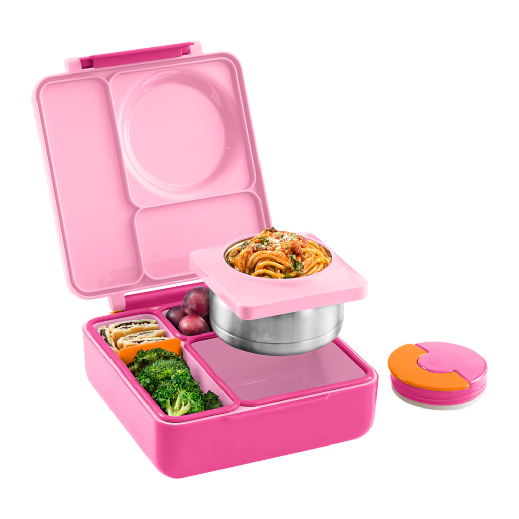 Omie 2 in 1 lunchbox pixie pink