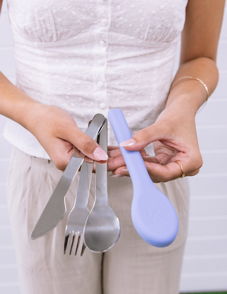 MontiiCo | Stainless Cutlery Set | Cloud - Creative Kids Lab