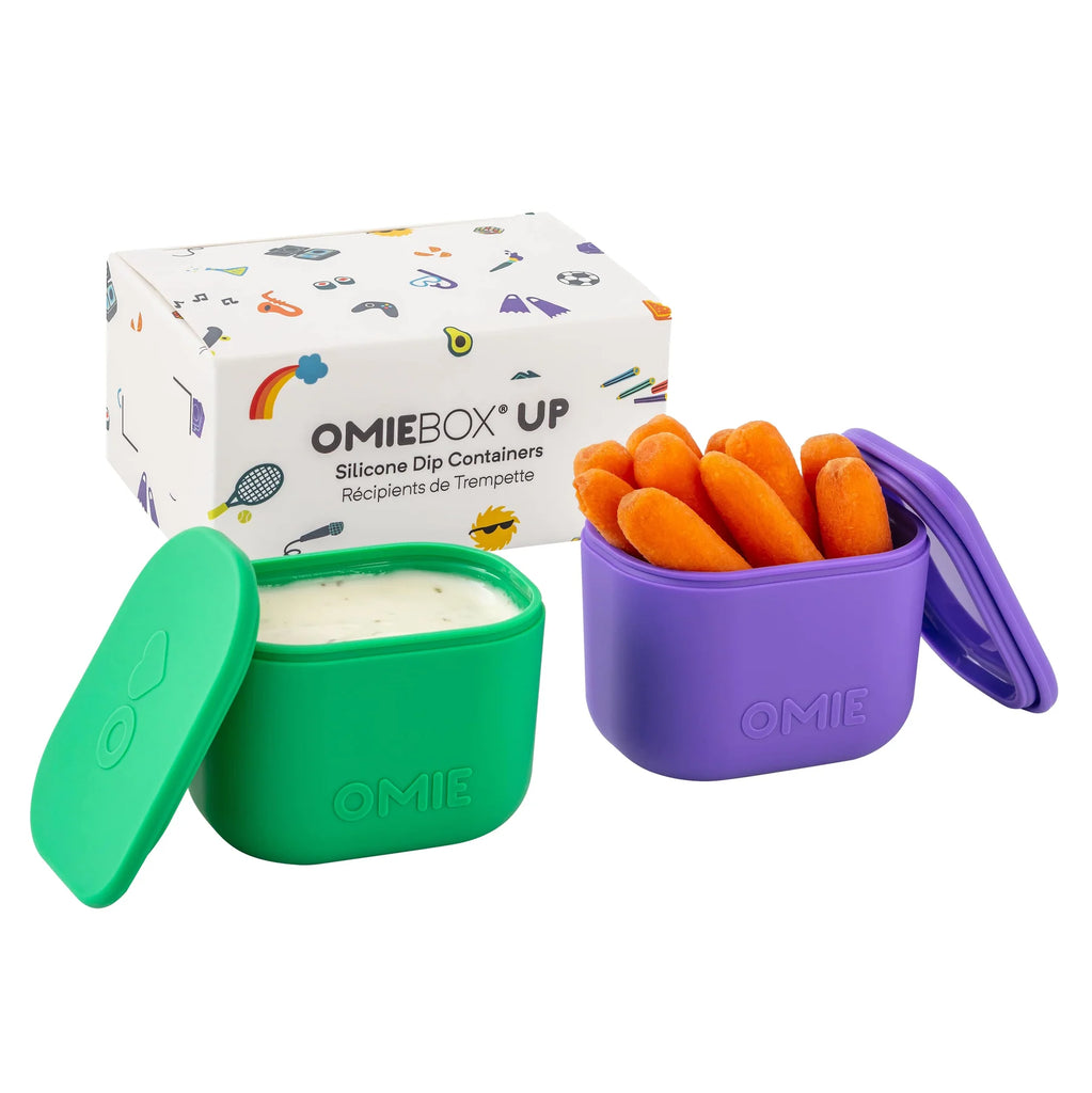 Omie | Omiebox Up Silicone Dip Containers | Set of 2 - Creative Kids Lab