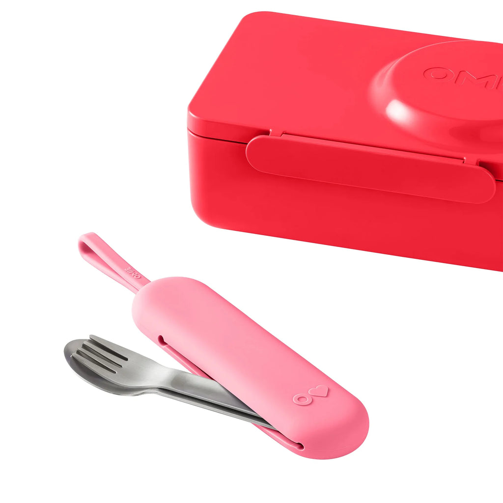 Omie | Omiebox Up Pod and Stainless Steel Cutlery Set - Creative Kids Lab