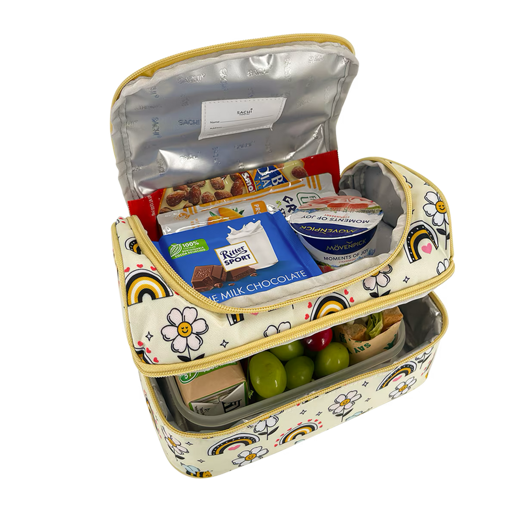 Sachi | Insulated Double Decker Lunch Bag | Style 235 - Creative Kids Lab