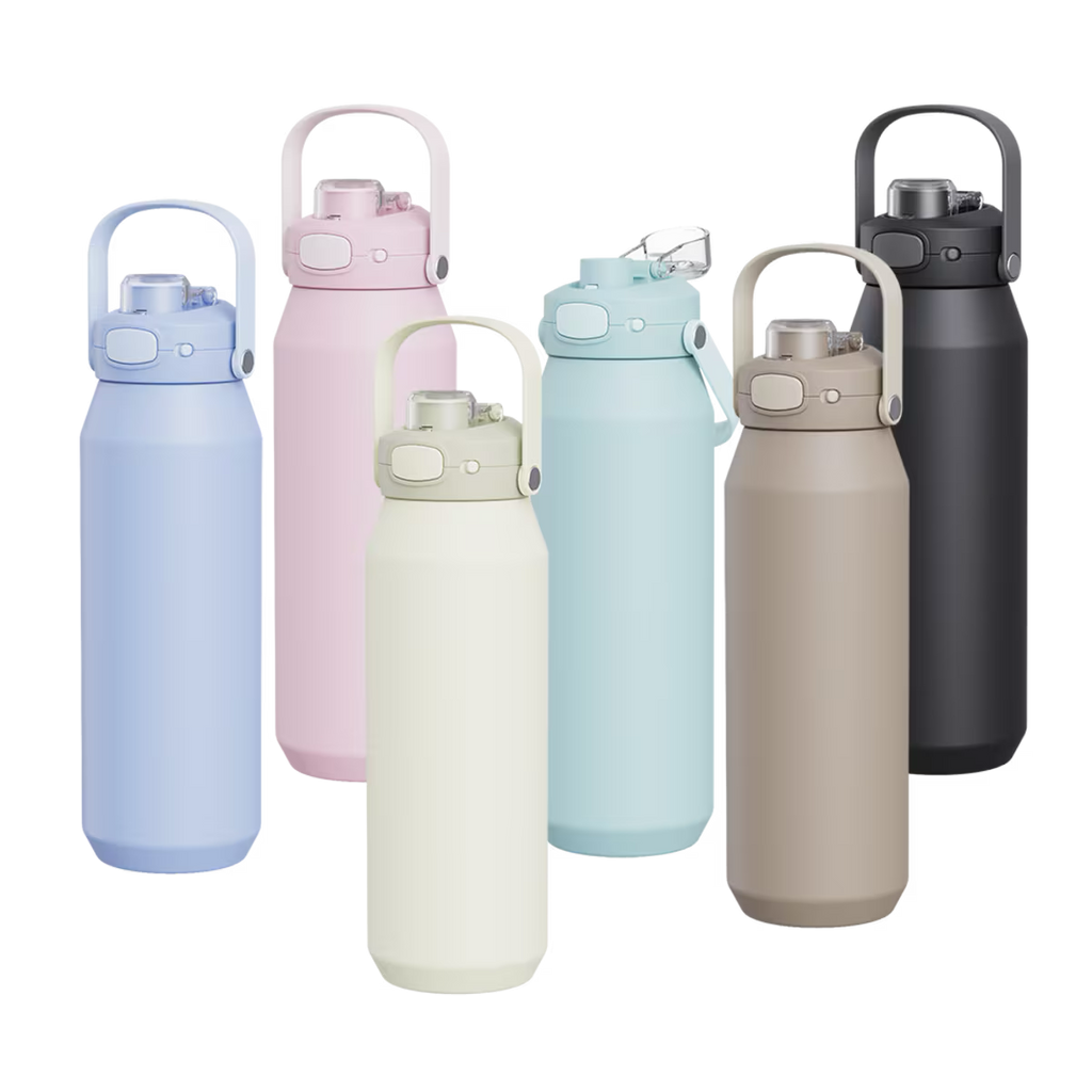 Oasis | Ceramic Lined Stainless Steel Triple Wall Insulated Capri Drink Bottle W/Quick Release Lid | 1L - Creative Kids Lab