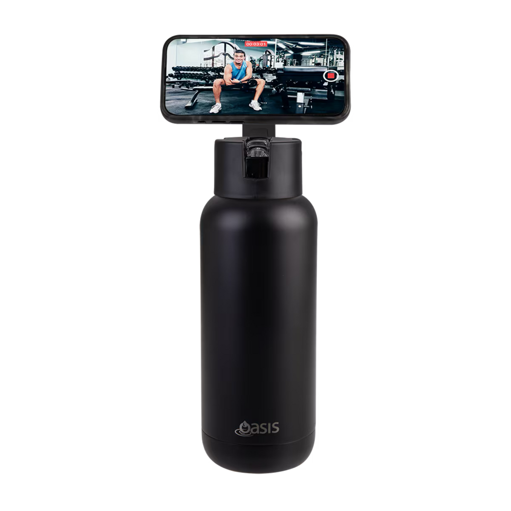 Oasis | Mag-Grip Ceramic Lined Stainless Steel Triple Wall Insulated Moda Drink Bottle | 1L - Creative Kids Lab