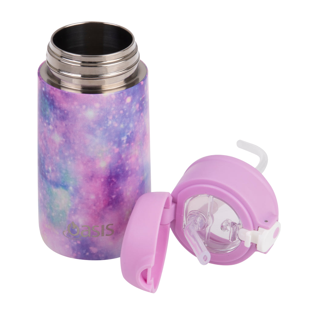 Oasis | Kids Drink Bottle with Sipper Straw | 400ml - Creative Kids Lab
