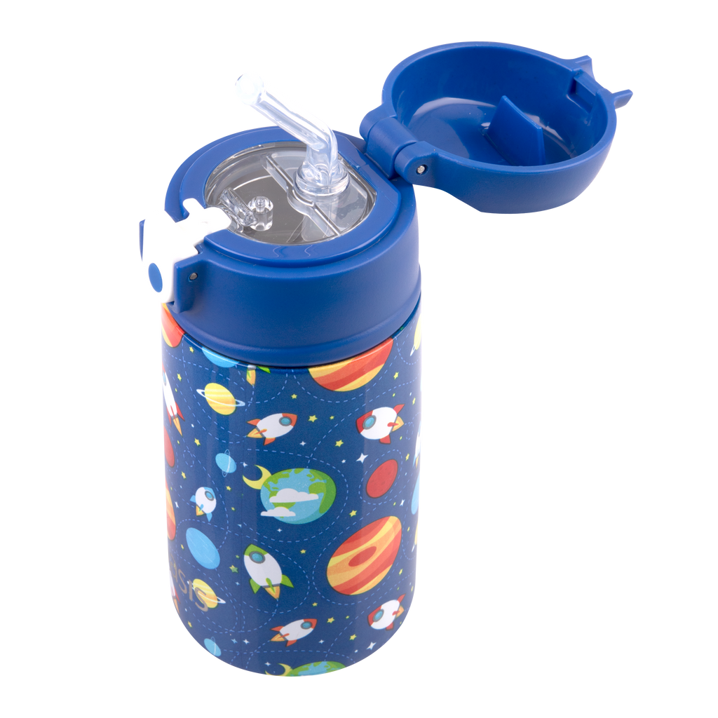 Oasis | Kids Drink Bottle with Sipper Straw | 400ml - Creative Kids Lab