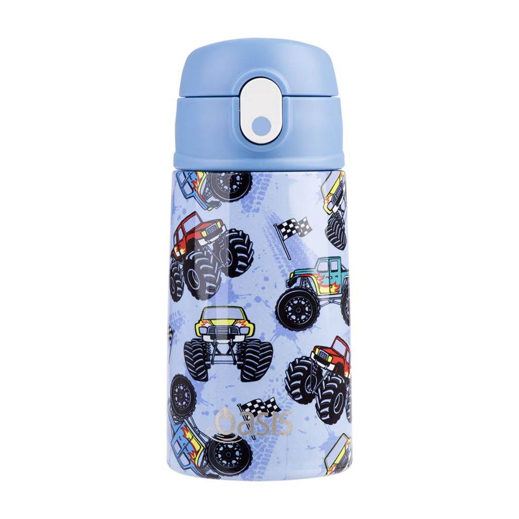 Oasis | Kids Drink Bottle with Sipper Straw | 400ml - Creative Kids Lab