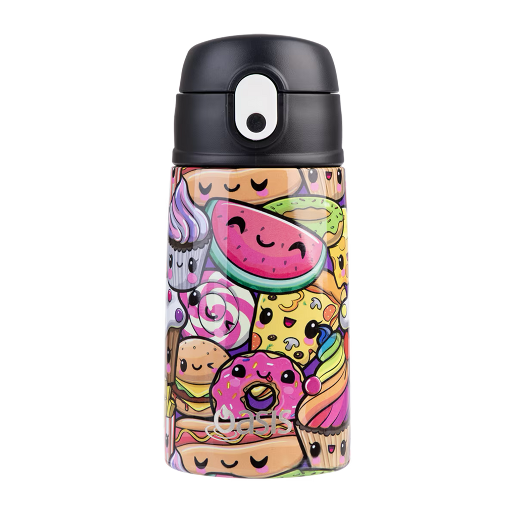 Oasis | Kids Drink Bottle with Sipper Straw | 400ml - Creative Kids Lab