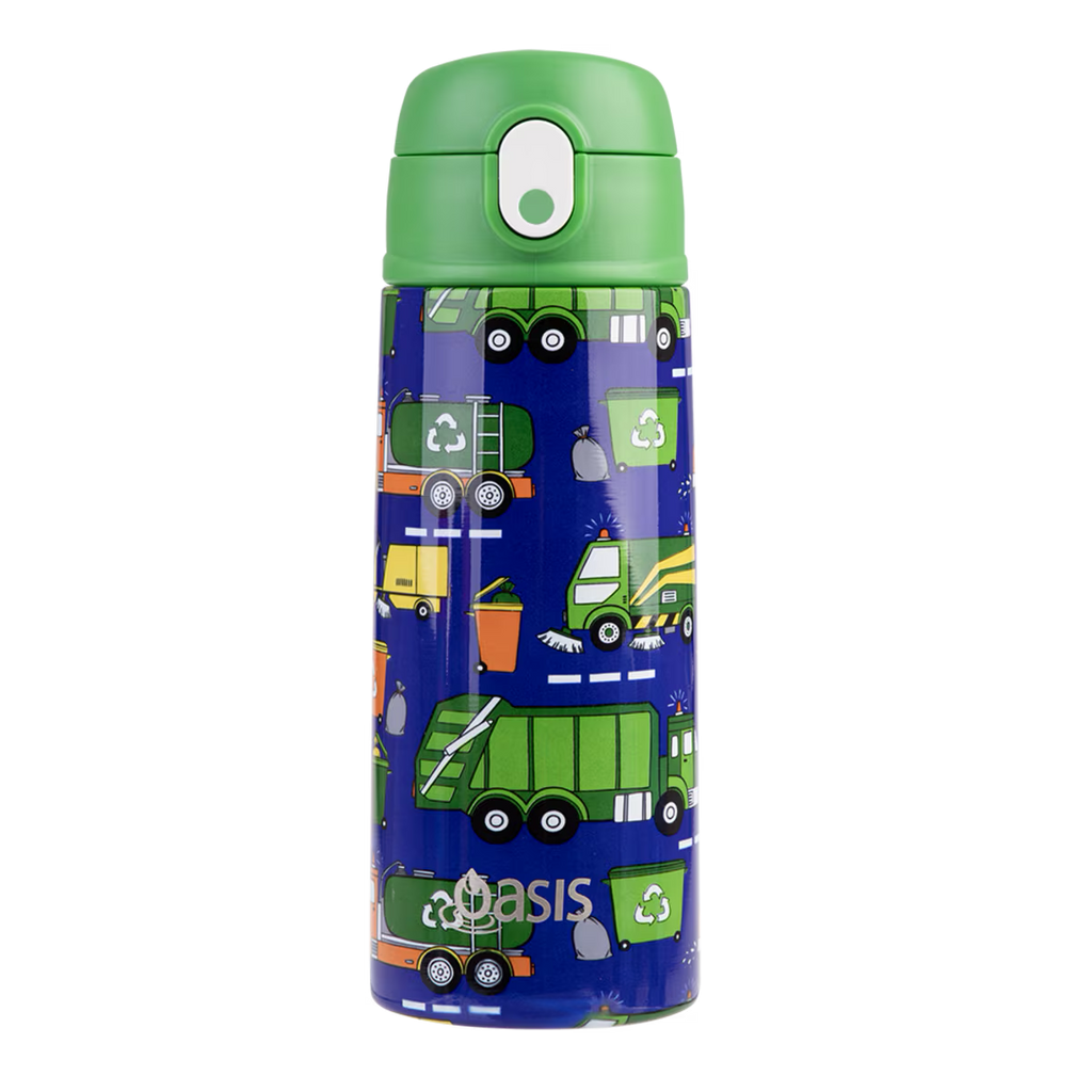 Oasis | Kids Insulated Drink Bottle with Sipper Straw | 550ml - Creative Kids Lab