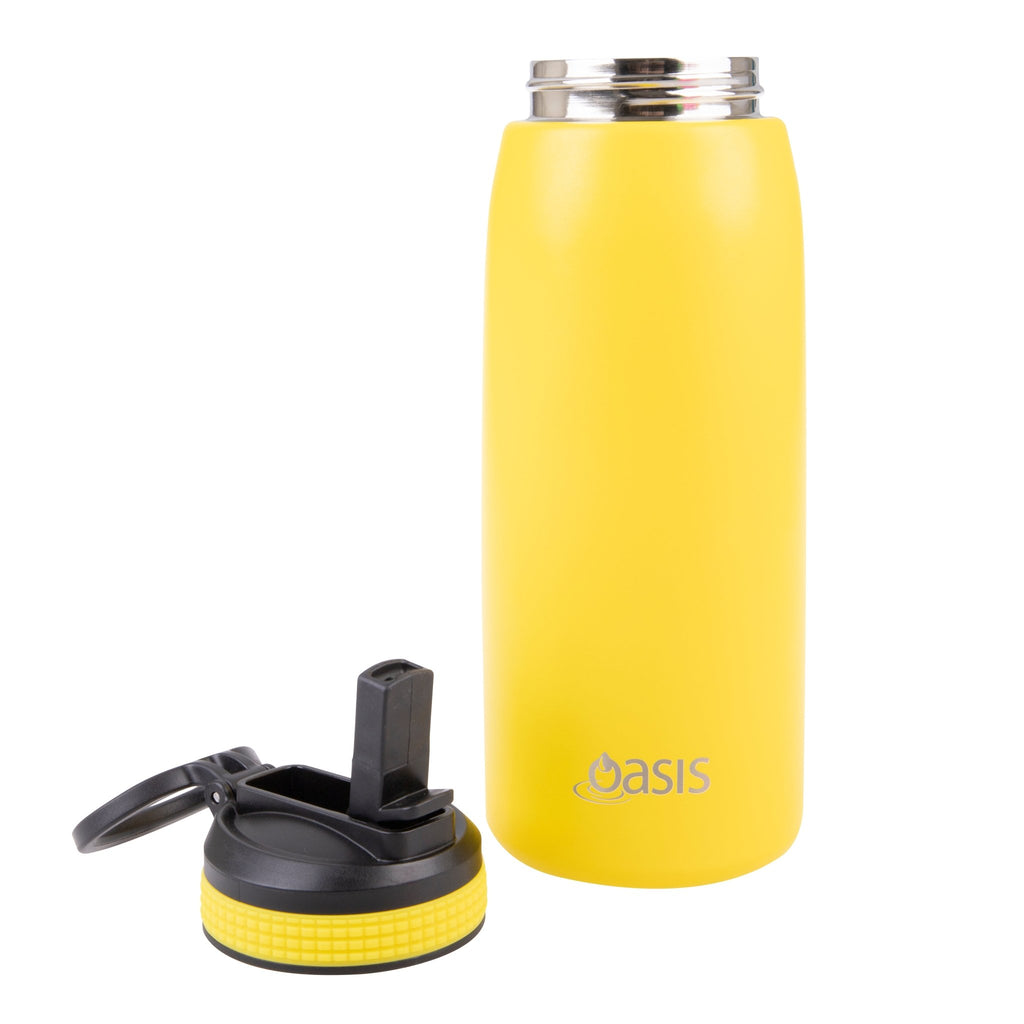 Oasis | Stainless Steel Double Wall Insulated Sports Bottle With Sipper 780ml - Creative Kids Lab
