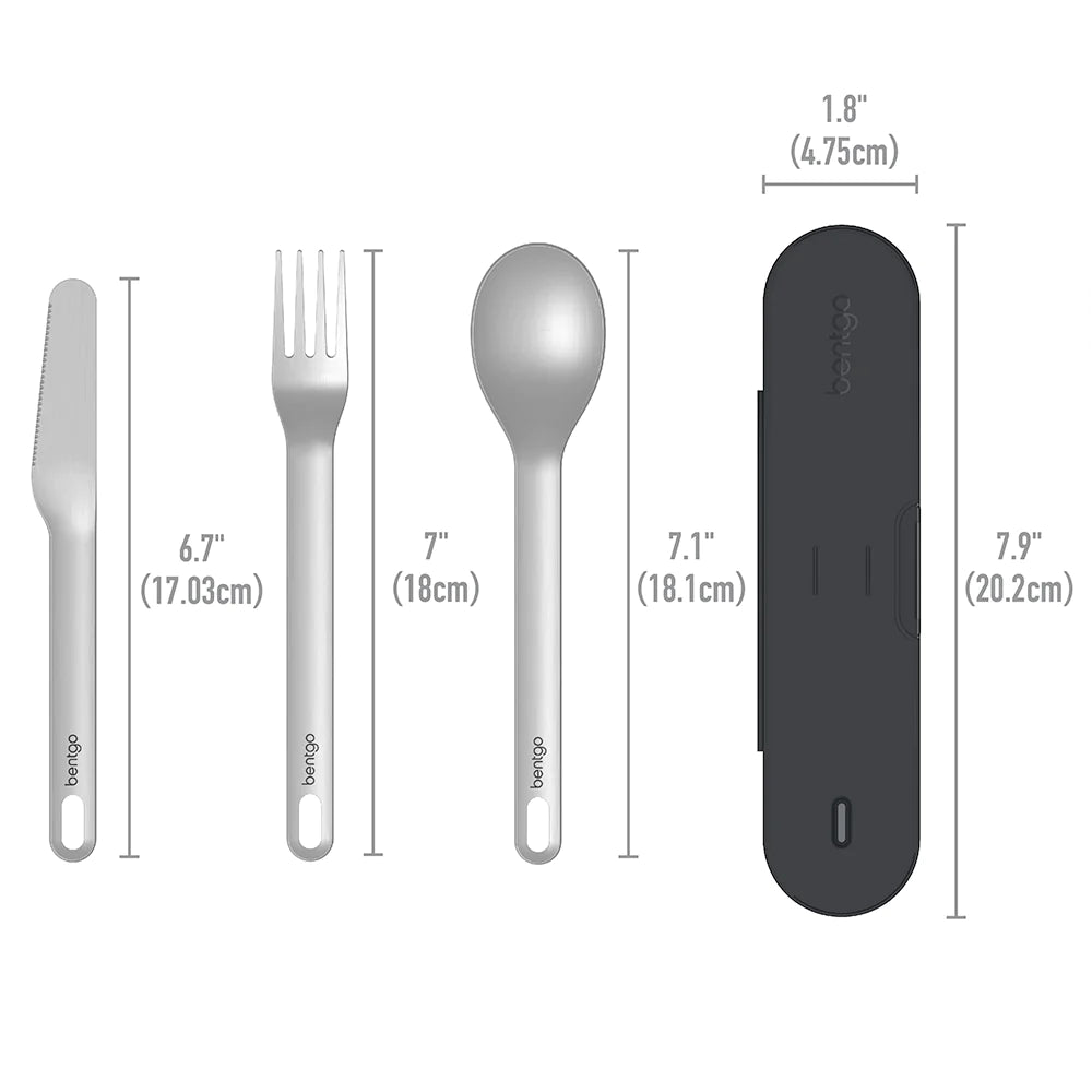 Bentgo | Stainless Steel Utensil Set - Creative Kids Lab