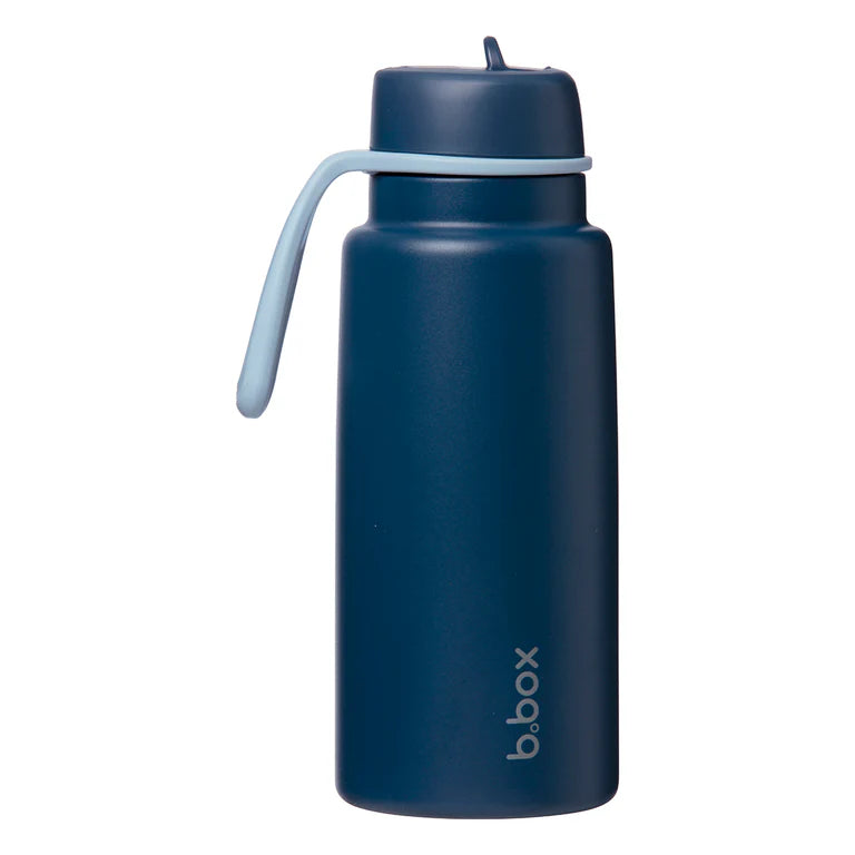b.box Insulated Flip Top Drink Bottle, 1L - Midnight - Creative Kids Lab