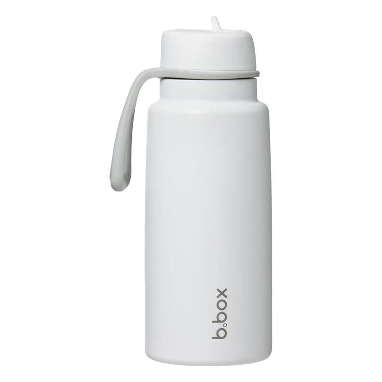 b.box Insulated Flip Top Drink Bottle, 1L - White Out - Creative Kids Lab