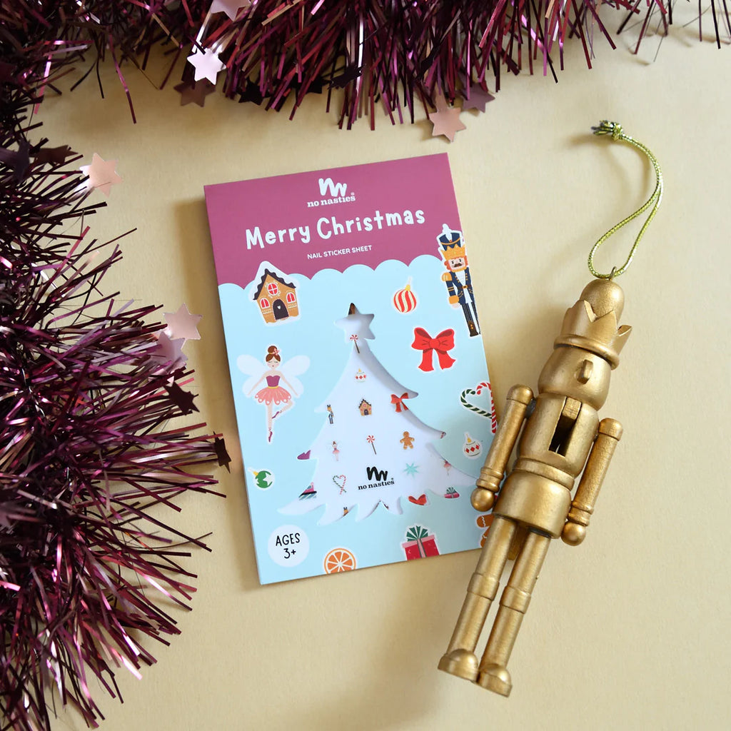No Nasties Kids | Limited Edition Christmas Nail Stickers - Creative Kids Lab