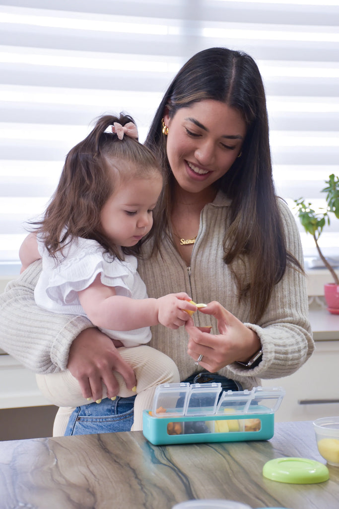 Melii Luxe | 4 Compartment Snackle Box - Creative Kids Lab