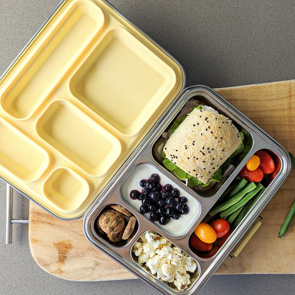 Ecococoon | Bento Lunchbox 5 | Limoncello - Creative Kids Lab