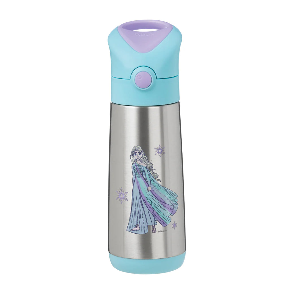 bbox insulated stainless steel drink bottle with Disney Elsa Frozen design. Creative Kids Lab