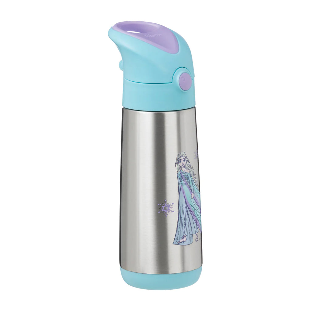 bbox insulated stainless steel drink bottle with Disney Elsa Frozen design. Creative Kids Lab
