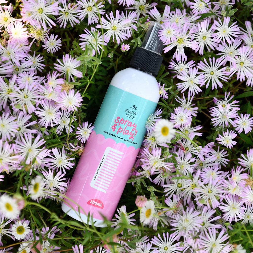 No Nasties Kids | Natural Alcohol Free Hairspray | 200ml | Lavender and Lime - Creative Kids Lab