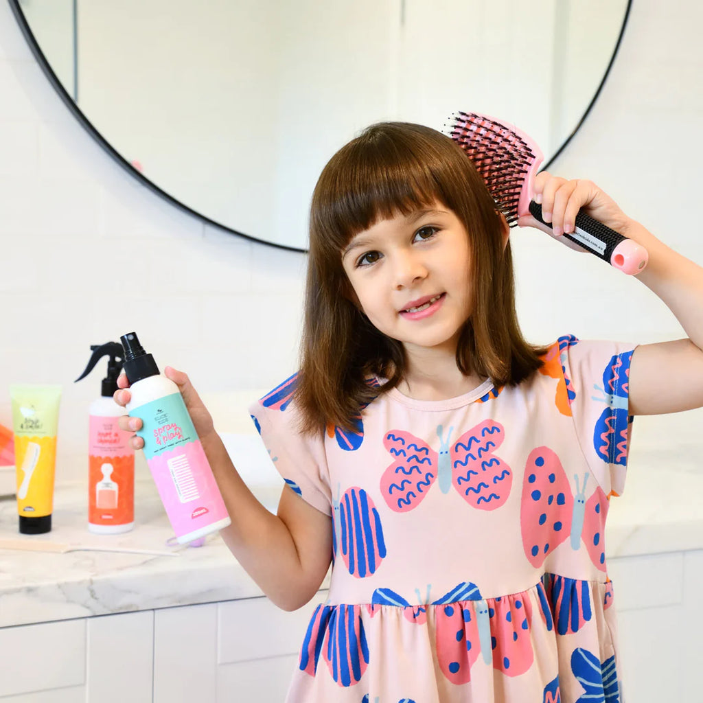 No Nasties Kids | Natural Alcohol Free Hairspray | 200ml | Lavender and Lime - Creative Kids Lab