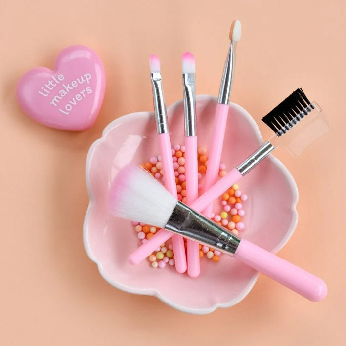 No Nasties Kids | Little Makeup Lovers | Makeup Brush Set - Creative Kids Lab