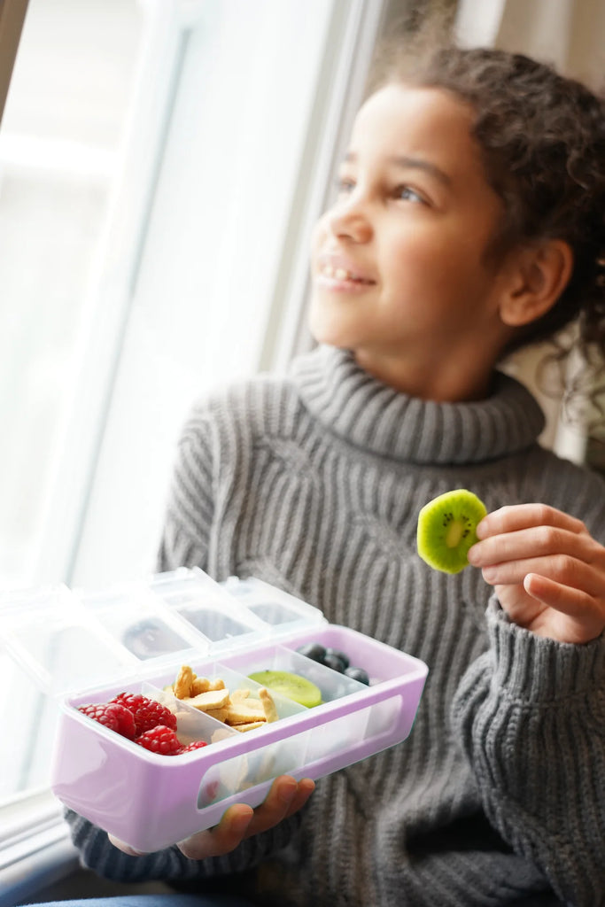 Melii Luxe | 4 Compartment Snackle Box - Creative Kids Lab