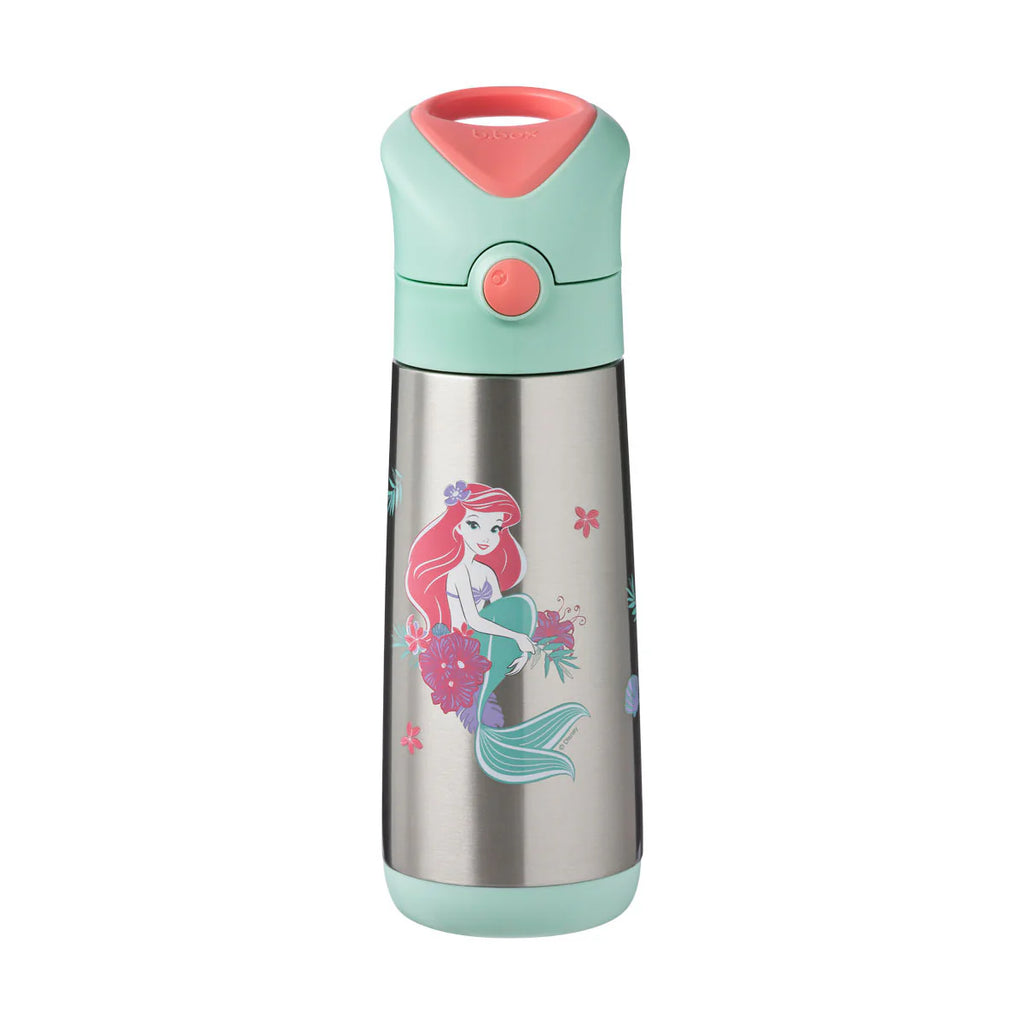 bbox 500ml insulated stainless steel drink bottle with Disney little mermaid