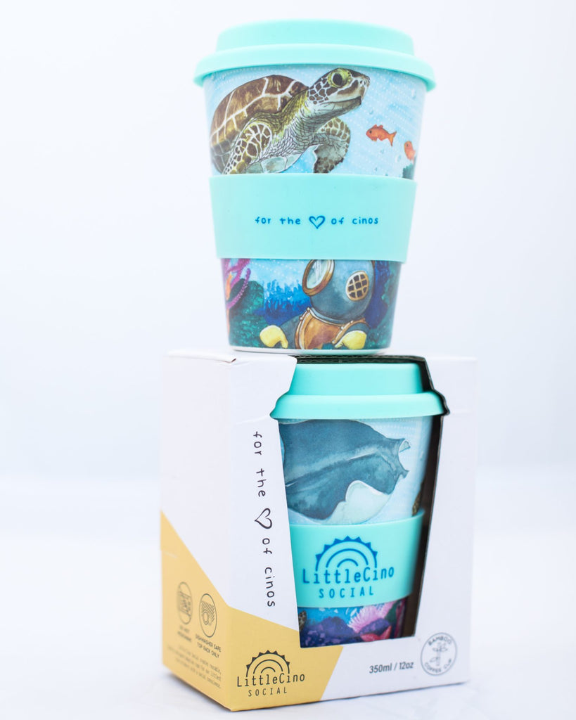 Little Cino Social | Bigger Cino Reusable Coffee Cup - Creative Kids Lab