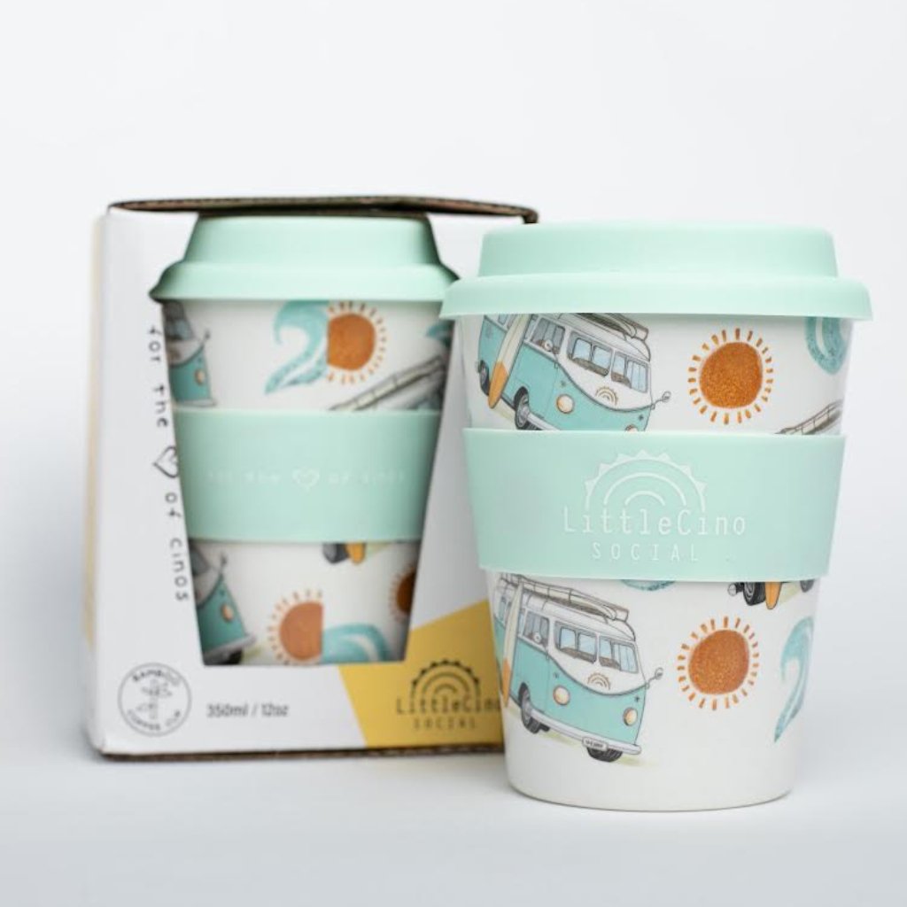 Little Cino Social Bigger Cino Reusable Coffee Cup Creative