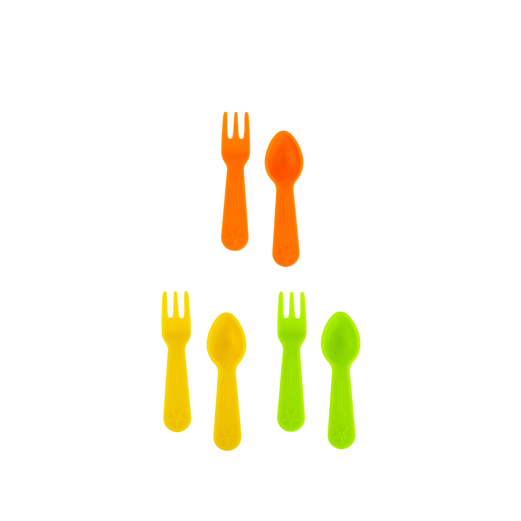Lunch Punch | Fork and Spoon Set - Creative Kids Lab
