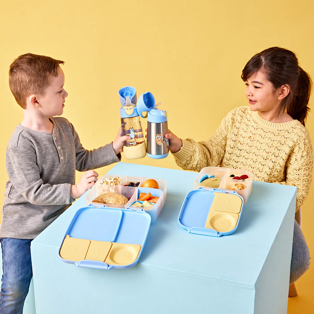 bbox bluey lunch box and drink bottle range. Creative Kids Lab