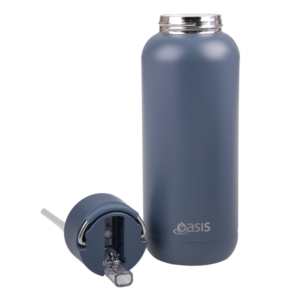Oasis | Moda Ceramic Lined Stainless Steel Drink Bottle | 1 Litre - Creative Kids Lab