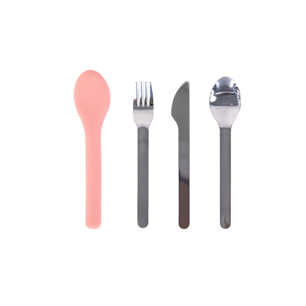 MontiiCo | Stainless Cutlery Set | Camellia - Creative Kids Lab