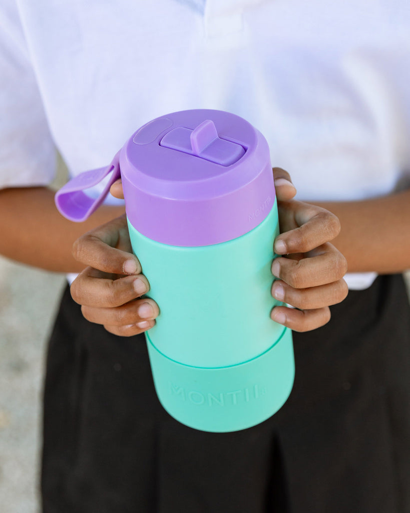 MontiiCo | Fusion Bottle | Sipper Lid | Insulated | 350ml - Creative Kids Lab