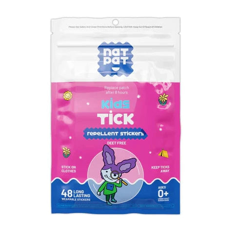 natpat tick repellent kids clothing sticker