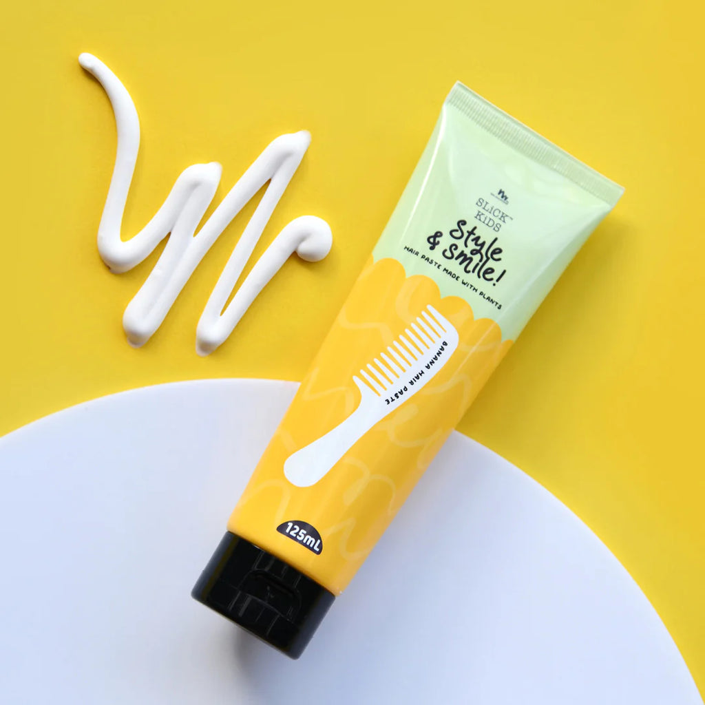 No Nasties Kids | Slick Kids| Natural Plant Based Hair Paste | Fresh Coconut and Zesty Lime | 125ml - Creative Kids Lab