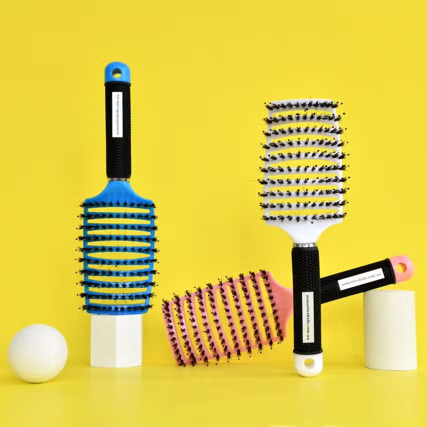 No Nasties | Detangler Kids Hair Brush - Creative Kids Lab