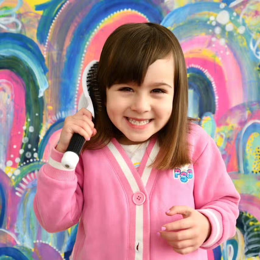 No Nasties | Detangler Kids Hair Brush - Creative Kids Lab