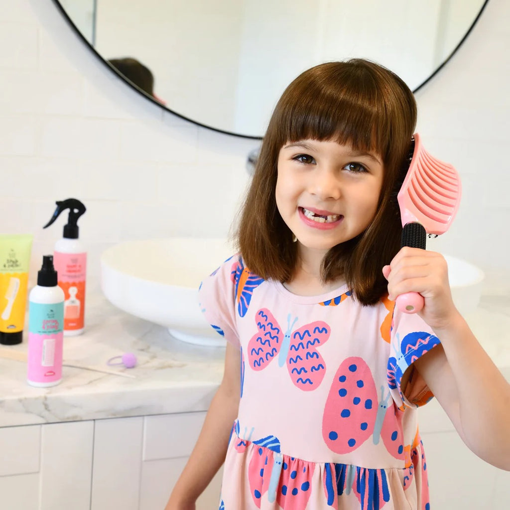 No Nasties | Detangler Kids Hair Brush - Creative Kids Lab
