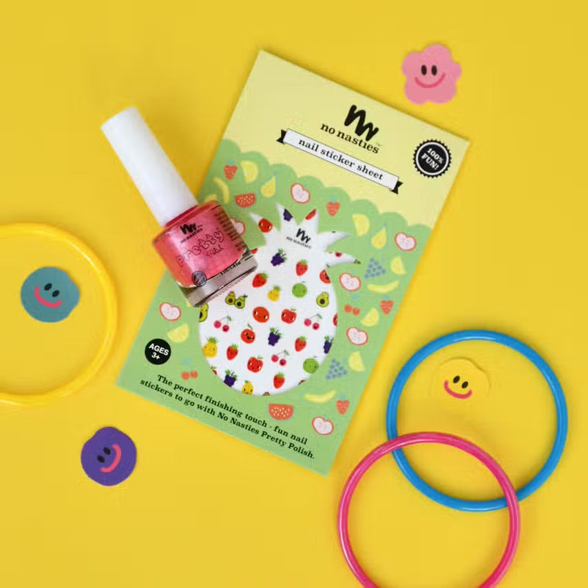 No Nasties | Nail Sticker Sheet - Creative Kids Lab