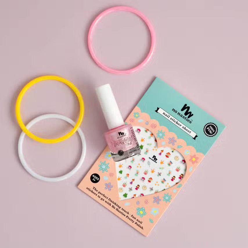 No Nasties | Nail Sticker Sheet - Creative Kids Lab
