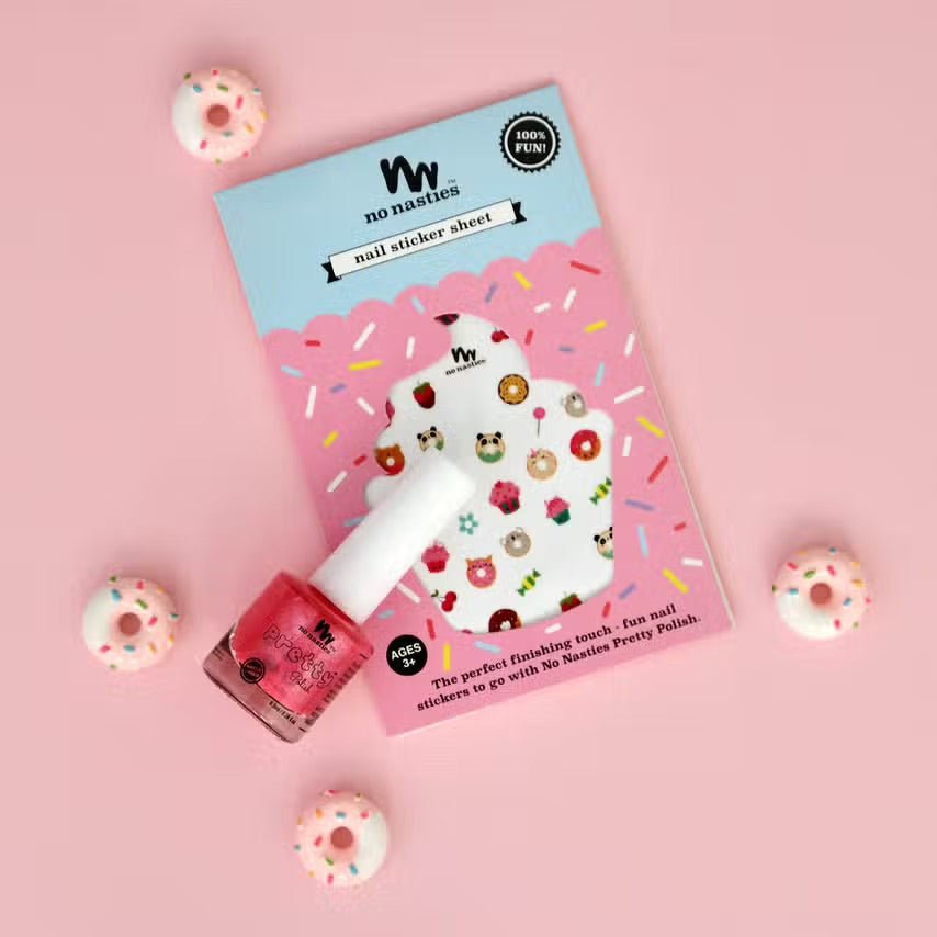 No Nasties | Nail Sticker Sheet - Creative Kids Lab