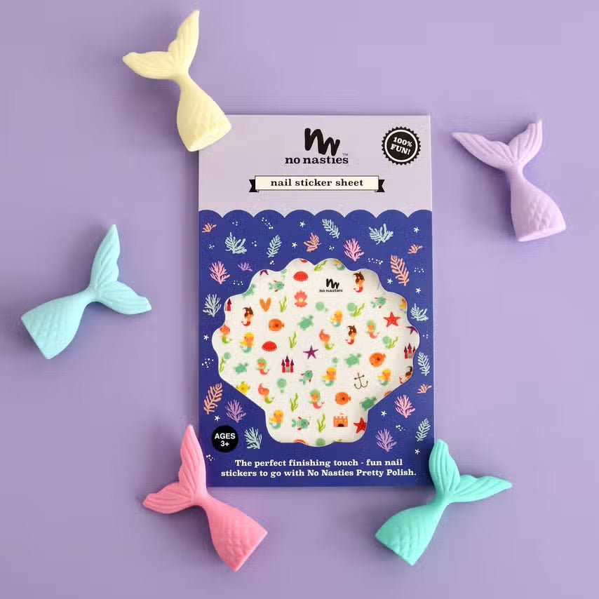 No Nasties | Nail Sticker Sheet - Creative Kids Lab