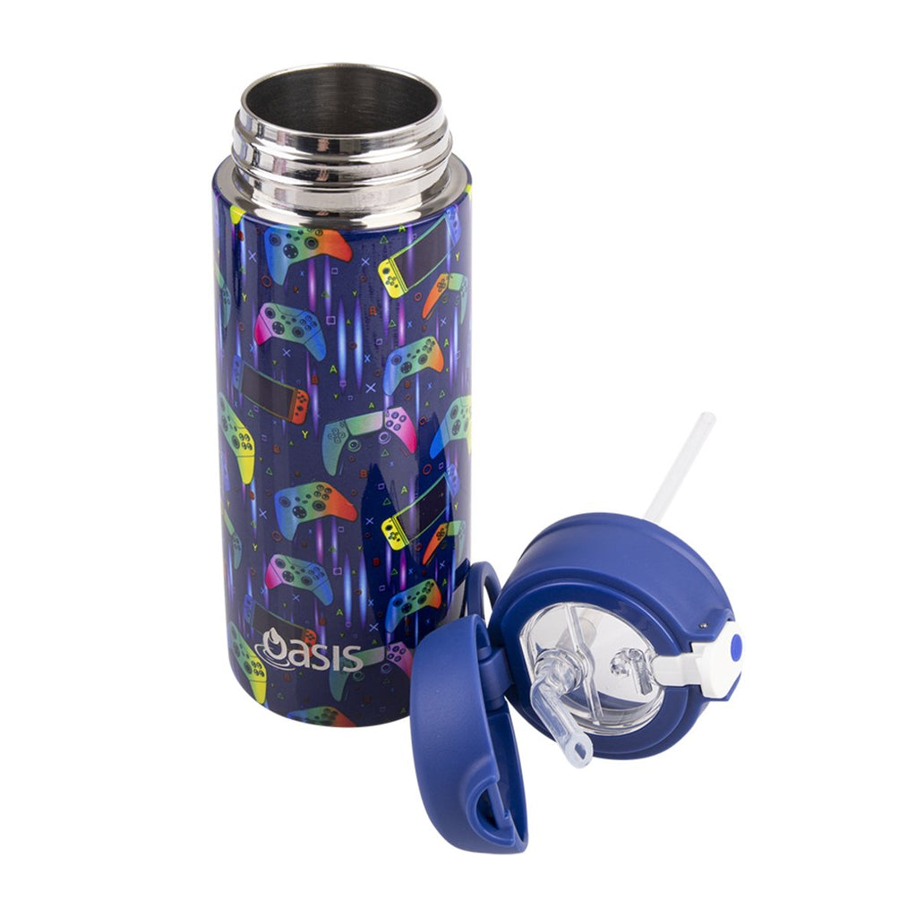 Oasis | Kids Insulated Drink Bottle with Sipper | 550ml - Creative Kids Lab