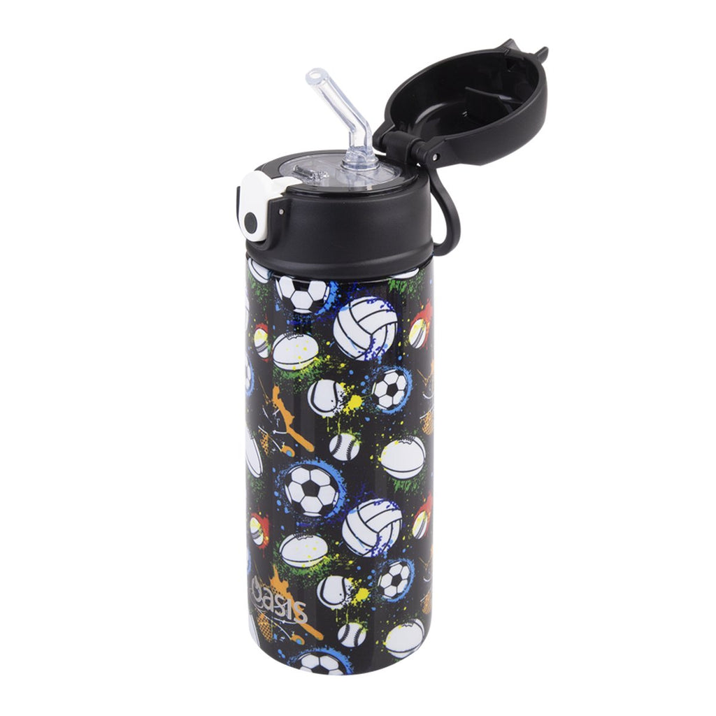 Oasis | Kids Insulated Drink Bottle with Sipper | 550ml - Creative Kids Lab