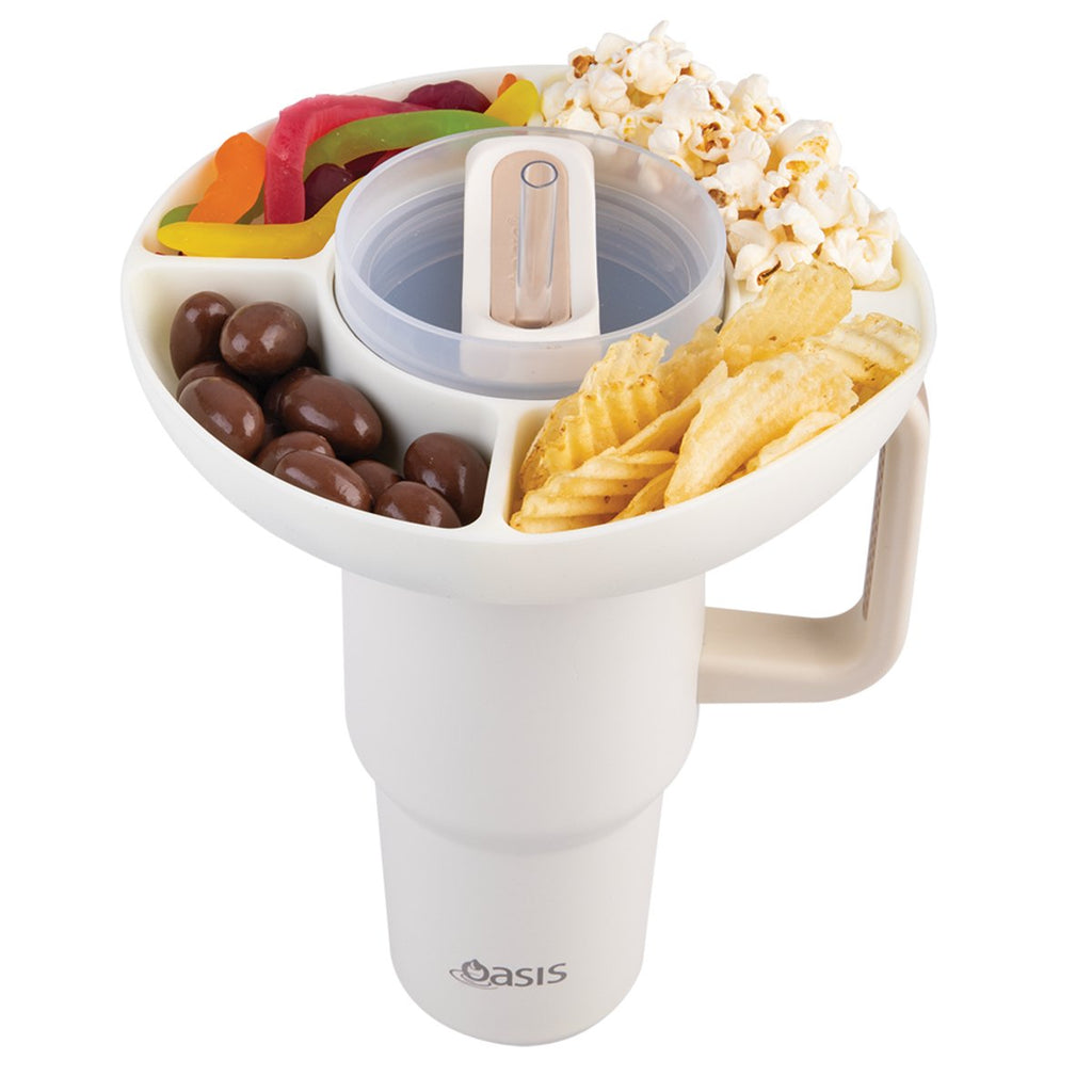 Oasis | Silicone Snack Bowl for "Commuter" Travel Tumbler - Creative Kids Lab