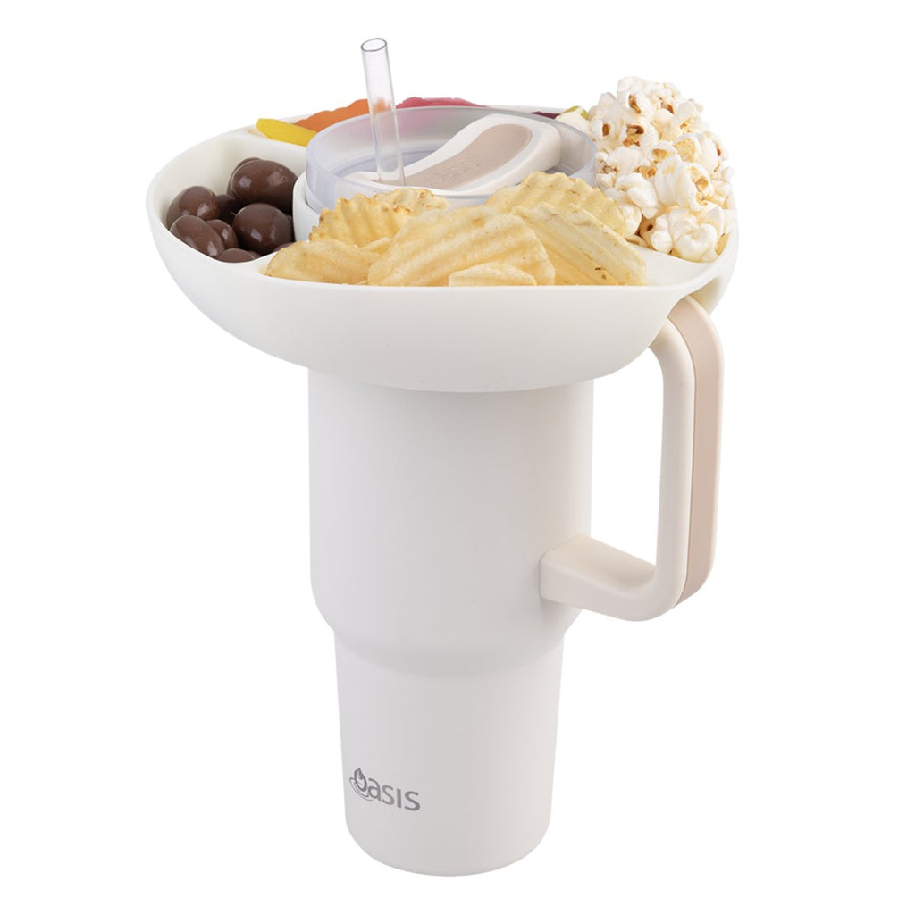 Oasis | Silicone Snack Bowl for "Commuter" Travel Tumbler - Creative Kids Lab