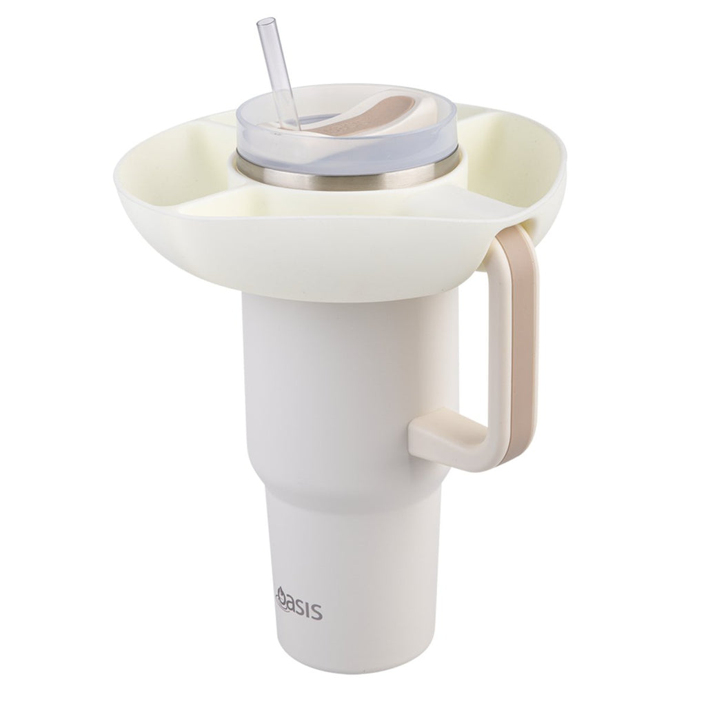 Oasis | Silicone Snack Bowl for "Commuter" Travel Tumbler - Creative Kids Lab