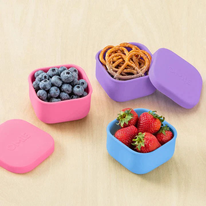 OmieSnack | Silicone Container - Creative Kids Lab