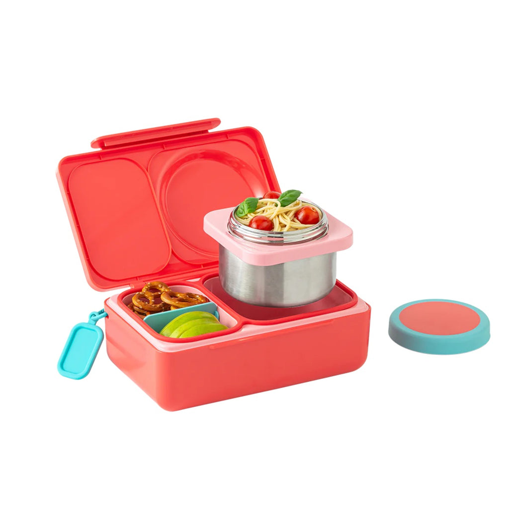 Omiebox 2 in 1 lunchbox with insulated food jar